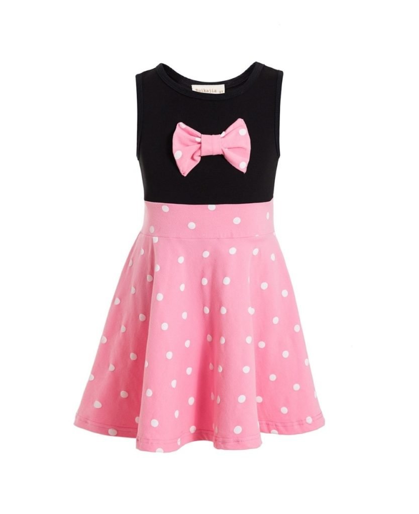 Halloween Minnie Pink Polka Costume For Kids 2023 » ECelebration Shop